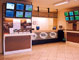 Progettazione e realizzazione bancone accettazione scommmesse con impianto multimediale